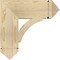 Ekena Millwork Thorton Arts & Crafts Rough Sawn Bracket, Douglas Fir, 6"W x 20"D x 20"H BKT06X20X20THR03RDF - alternate 2